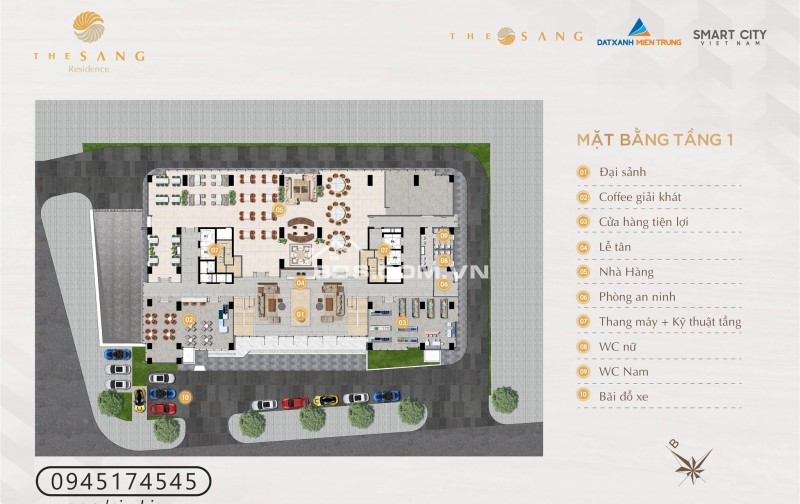 DỰ ÁN CĂN HỘ THE SANG RESIDENCE ĐÀ NẴNG SÁT BIỂN - GIÁ SIÊU HỢP ĐỐI VỚI 1PN - 2PN -3PN